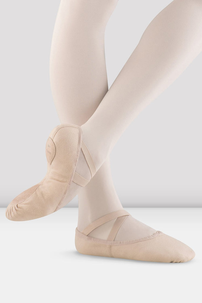 Girls Pump Canvas Ballet Shoes - BLOCH US
