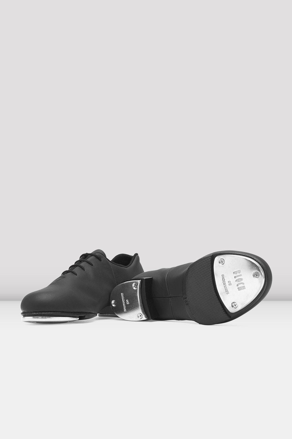 Black PU Leather Padded Shoes with Non-Slip Lace for Padded Dance Shoes Black PU Leather Padded Shoes with Non-Slip Lace for Padded Dance Shoes