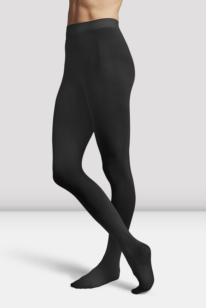 Adult Bloch Footed Shimmer Tights (TO922L) - ENDURA Toast or Light